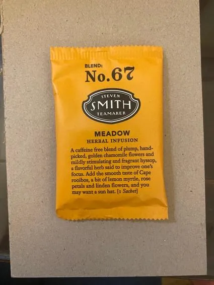The First Gift: Noticing — Tea offered when I noticed he had stopped drinking coffee
